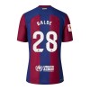 Dresovi FC Barcelona Balde 28 Domaći 2023-24 - Kratki Rukavima Dresovi FC Barcelona Balde 28 Domaći 2023-24 - Kratki Rukavima